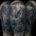 Фото тату голубь 26.10.2018 №043 - tattoo dove - tattoo-photo.ru