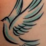 Фото тату голубь 26.10.2018 №050 - tattoo dove - tattoo-photo.ru