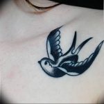 Фото тату голубь 26.10.2018 №069 - tattoo dove - tattoo-photo.ru