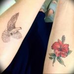 Фото тату голубь 26.10.2018 №075 - tattoo dove - tattoo-photo.ru