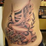 Фото тату голубь 26.10.2018 №087 - tattoo dove - tattoo-photo.ru