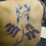 Фото тату голубь 26.10.2018 №095 - tattoo dove - tattoo-photo.ru