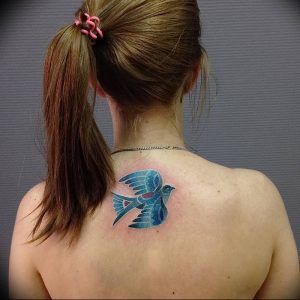 Фото тату голубь 26.10.2018 №098 - tattoo dove - tattoo-photo.ru