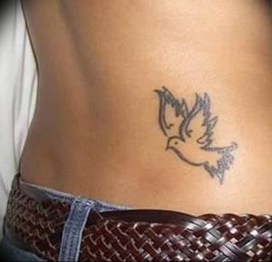 Фото тату голубь 26.10.2018 №105 - tattoo dove - tattoo-photo.ru