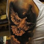 Фото тату голубь 26.10.2018 №106 - tattoo dove - tattoo-photo.ru