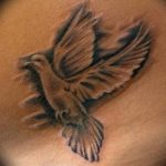 Фото тату голубь 26.10.2018 №118 - tattoo dove - tattoo-photo.ru