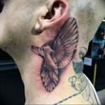 Фото тату голубь 26.10.2018 №120 - tattoo dove - tattoo-photo.ru