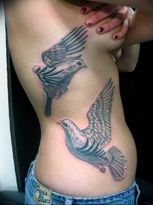 Фото тату голубь 26.10.2018 №133 - tattoo dove - tattoo-photo.ru