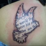 Фото тату голубь 26.10.2018 №138 - tattoo dove - tattoo-photo.ru