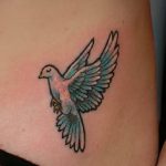 Фото тату голубь 26.10.2018 №151 - tattoo dove - tattoo-photo.ru