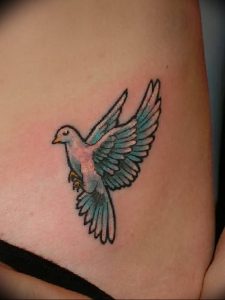 Фото тату голубь 26.10.2018 №151 - tattoo dove - tattoo-photo.ru