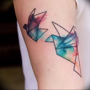 Фото тату голубь 26.10.2018 №160 - tattoo dove - tattoo-photo.ru