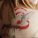 Фото тату голубь 26.10.2018 №165 - tattoo dove - tattoo-photo.ru