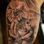 Фото тату голубь 26.10.2018 №168 - tattoo dove - tattoo-photo.ru