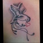 Фото тату голубь 26.10.2018 №180 - tattoo dove - tattoo-photo.ru