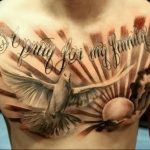 Фото тату голубь 26.10.2018 №186 - tattoo dove - tattoo-photo.ru