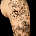 Фото тату голубь 26.10.2018 №188 - tattoo dove - tattoo-photo.ru