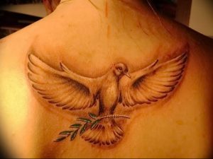 Фото тату голубь 26.10.2018 №189 - tattoo dove - tattoo-photo.ru