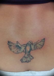 Фото тату голубь 26.10.2018 №197 - tattoo dove - tattoo-photo.ru