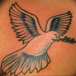 Фото тату голубь 26.10.2018 №200 - tattoo dove - tattoo-photo.ru