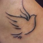 Фото тату голубь 26.10.2018 №203 - tattoo dove - tattoo-photo.ru