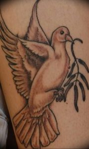 Фото тату голубь 26.10.2018 №204 - tattoo dove - tattoo-photo.ru