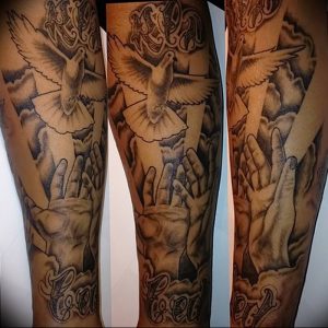 Фото тату голубь 26.10.2018 №213 - tattoo dove - tattoo-photo.ru