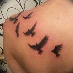 Фото тату голубь 26.10.2018 №214 - tattoo dove - tattoo-photo.ru