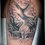 Фото тату голубь 26.10.2018 №226 - tattoo dove - tattoo-photo.ru