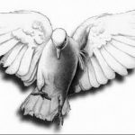 Фото тату голубь 26.10.2018 №236 - tattoo dove - tattoo-photo.ru