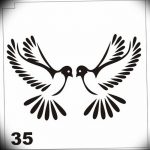 Фото тату голубь 26.10.2018 №239 - tattoo dove - tattoo-photo.ru