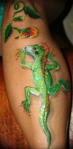 tribal iguana tattoos designs Lizard Tattoos