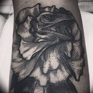 Фото тату игуана 26.10.2018 №128 - tattoo iguana - tattoo-photo.ru