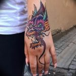 Фото татуировки дракон от 24.09.2018 №002 - dragon tattoo - tattoo-photo.ru