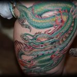 Фото татуировки дракон от 24.09.2018 №003 - dragon tattoo - tattoo-photo.ru