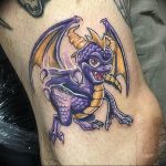 Фото татуировки дракон от 24.09.2018 №004 - dragon tattoo - tattoo-photo.ru