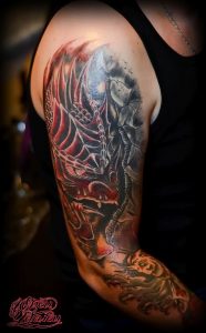 Фото татуировки дракон от 24.09.2018 №007 - dragon tattoo - tattoo-photo.ru