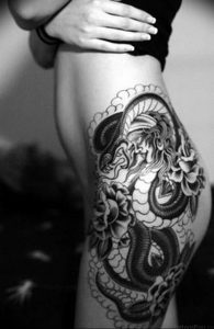 Фото татуировки дракон от 24.09.2018 №011 - dragon tattoo - tattoo-photo.ru