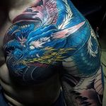 Фото татуировки дракон от 24.09.2018 №013 - dragon tattoo - tattoo-photo.ru