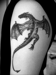Фото татуировки дракон от 24.09.2018 №016 - dragon tattoo - tattoo-photo.ru