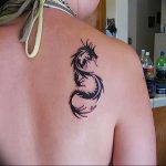 Фото татуировки дракон от 24.09.2018 №029 - dragon tattoo - tattoo-photo.ru