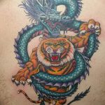 Фото татуировки дракон от 24.09.2018 №030 - dragon tattoo - tattoo-photo.ru