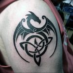 Фото татуировки дракон от 24.09.2018 №042 - dragon tattoo - tattoo-photo.ru