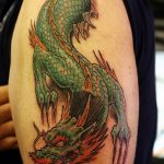 Фото татуировки дракон от 24.09.2018 №050 - dragon tattoo - tattoo-photo.ru