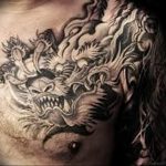 Фото татуировки дракон от 24.09.2018 №057 - dragon tattoo - tattoo-photo.ru