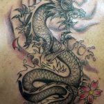 Фото татуировки дракон от 24.09.2018 №071 - dragon tattoo - tattoo-photo.ru