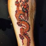 Фото татуировки дракон от 24.09.2018 №106 - dragon tattoo - tattoo-photo.ru