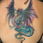 Фото татуировки дракон от 24.09.2018 №109 - dragon tattoo - tattoo-photo.ru