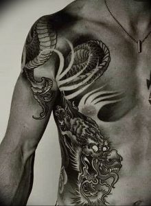 Фото татуировки дракон от 24.09.2018 №110 - dragon tattoo - tattoo-photo.ru