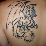Фото татуировки дракон от 24.09.2018 №112 - dragon tattoo - tattoo-photo.ru